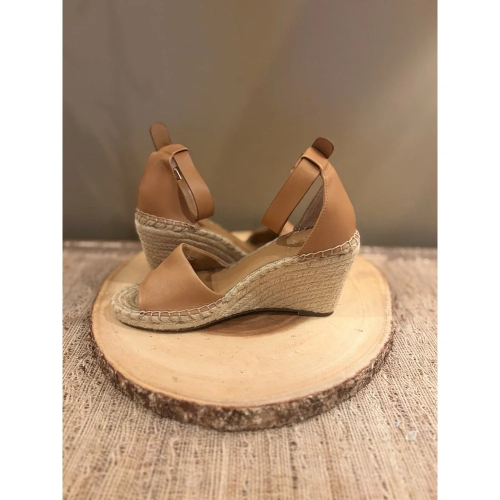 NEW Vince Camuto Women's Leera Espadrille Wedge Sandal‎ Size 9